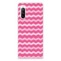 Sony Xperia 10 III | TPU bumper | Waves Pink - thumbnail