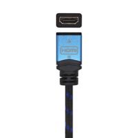 HDMI-Kabel Aisens A120-0454 Zwart Zwart/Blauw 3 m - thumbnail
