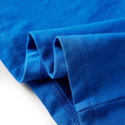 VidaXL Kindershirt met lange mouwen 116 kobaltblauw