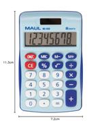 MAUL bureaurekenmachine MJ 450, junior, lichtblauw - thumbnail