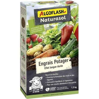 Meststof voor de moestuin - ALGOFLASH NATURASOL - 1,5 kg - UAB