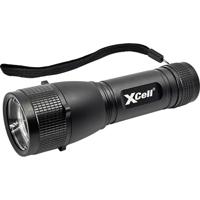XCell 146362 Zaklamp werkt op batterijen LED Met handlus, Met holster, Met stroboscoopfunctie 500 lm 7 h 179 g - thumbnail