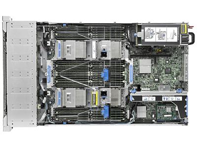 HP ProLiant DL560 Rack Server (Intel Xeon E5-4640, 2,4GHz, 64GB RAM, 2X RJ-45)