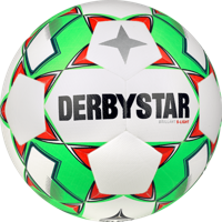 Derbystar Voetbal Brillant S-Light DB V23 wit groen rood 1034 - thumbnail