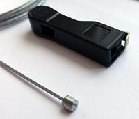 Elvedes Versnellingskabelset sram universeel 1700 / 2250mm verzinkt - zwart (op kaart) - thumbnail