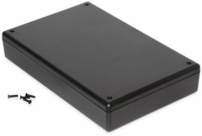 Hammond Electronics 1599BBKBAT Handbehuizing 130 x 65 x 25 Polystereen (EPS) Zwart 1 stuk(s)
