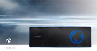 Nedis GMPD300BK Gaming-muismat Anti-slip En Waterproof Onderkant 920 X 294mm - thumbnail