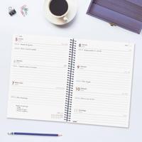 Agenda Finocam YEAR Blauw A5 15,5 x 21,2 cm 2026 - thumbnail