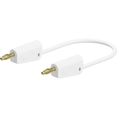 Stäubli 64.1037-10029 // LK-4A-S25 Meetsnoer 100 cm Wit 1 stuk(s)