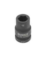 DeWalt Accessoires Impact dop 12mm 1/2" (Kort - 38mm) - DT7530-QZ - thumbnail
