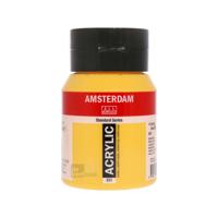 Royal Talens Amsterdam Acrylverf 500 ml - Goudgeel 253 - thumbnail