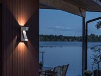 KonstSmide Huisnummer lampRavenna Adress mat wit met grijs - 7976-250 - thumbnail