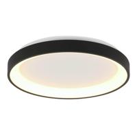 Steinhauer PlafondlampRinglede design zwart Ø 38cm - 3691ZW - thumbnail