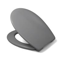 Toiletzitting Van Marcke Sana Take-off Softclose Thermoplast Grijs - thumbnail