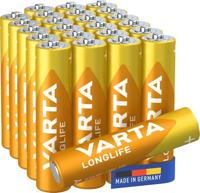 Varta VARTA Longlife AAA Cube Pack24 AAA batterij (potlood) Alkaline 1.5 V 24 stuk(s) - thumbnail