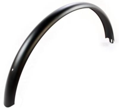 Spatbord, achter. breed, mat zwart, oa voor Transportfietsen