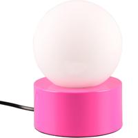 Roze LED Tafellamp - E14 Fitting - 25W - Metalen Armatuur - thumbnail