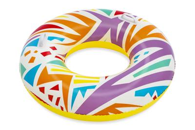 Bestway Opblaasbare Drijver Versierd met Handvatten Kleur Assorti D107 cm +12 Jaar Strand en Zwembad 36228