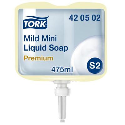 Handzeep tork s2 premium klein vloeibaar 475ml Handzeep tork s2 premium klein vloeibaar 475ml