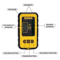 DeWALT DE0892G-XJ digitale detector voor groene lijnlasers - thumbnail