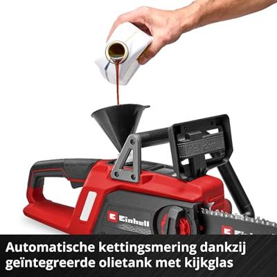 Einhell GE-LC 18/25 Li BL-Solo Accu-kettingzaag Accu Lengte mes 250 mm Softgriff
