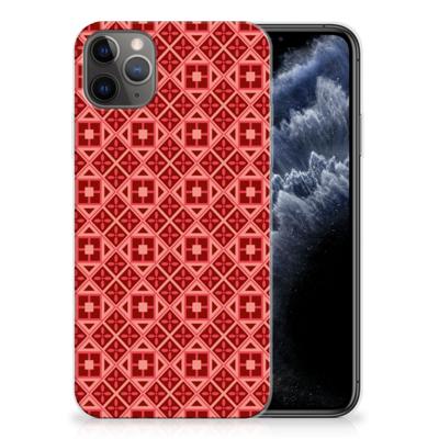 Apple iPhone 11 Pro Max | TPU bumper | Batik Rood Apple iPhone 11 Pro Max | TPU bumper | Batik Rood