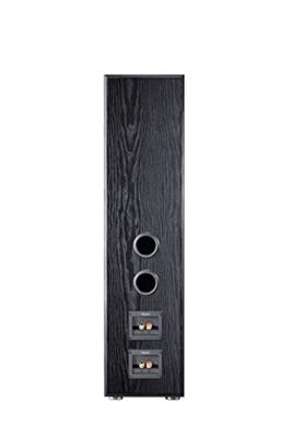 Monitor S80 ATM, staande luidspreker met dubbele bass-uitrusting en geïntegreerde Dolby Atmos hoogtekanaalluidspreker, kleur: zwart