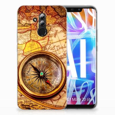 Huawei Mate 20 Lite | Silliconen Back Cover | Kompas Huawei Mate 20 Lite | Silliconen Back Cover | Kompas