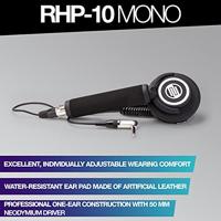 Reloop RHP-10 Mono one-ear hoofdtelefoon - thumbnail