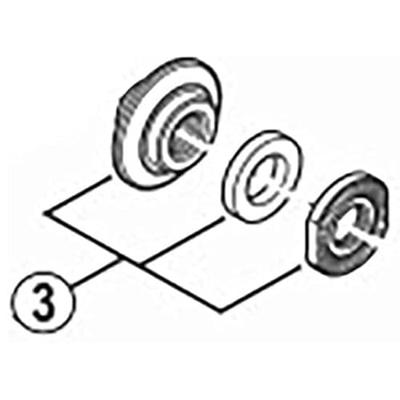 Conus met sluitmoer voor Shimano HB-4500