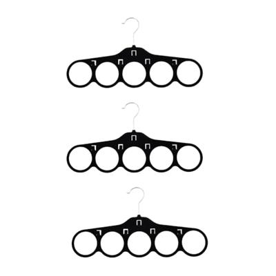 Nordix Riemhanger 3 stuks Zwart Ophanger voor Sjaals en Riemen Orga... Nordix Riemhanger 3 stuks Zwart Ophanger voor Sjaals en Riemen Orga...