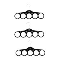 Nordix Riemhanger 3 stuks Zwart Ophanger voor Sjaals en Riemen Orga... - thumbnail