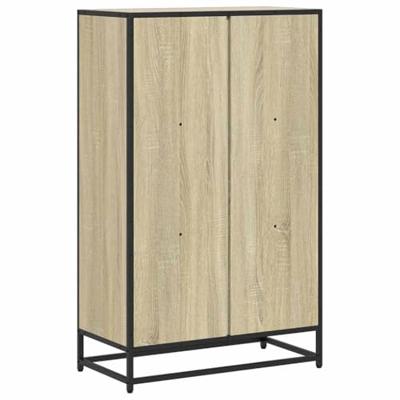 Boekenkast 65,5x33x107,5 cm bewerkt hout sonoma eikenkleurig