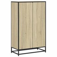 Boekenkast 65,5x33x107,5 cm bewerkt hout sonoma eikenkleurig - thumbnail