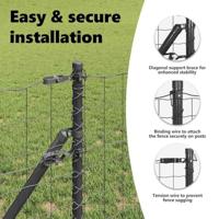 VidaXL Hek met paal grijs 0,4 x 25 m staal en pvc - thumbnail