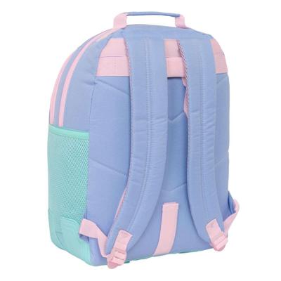 Schoolrugzak Munich Mellow Blauw Roze Celeste 32 x 42 x 15 cm