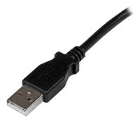 StarTech.com USB-adapterkabel 3 m voor haakse printers, 1 x USB-A-stekker, recht, 1 x USB-B-stekker, schuin - thumbnail