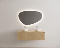 Onderkast Gliss Design Timotheus 140 CM Incl Topplaat Pure - thumbnail