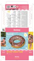 Bestway Opblaasbare Donut Kleur Assorti D107 cm +12 Jaar Strand en Zwembad 36118 - thumbnail