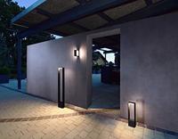 Deko Light 733041 Cata V Staande LED-buitenlamp Energielabel: F (A - G) LED 4 W Antraciet - thumbnail
