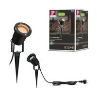 Paulmann 94731 Garden Spot 2200K Tuinschijnwerper LED GU10 4.3 W Zwart - thumbnail