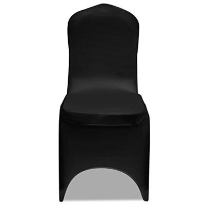 VidaXL Stoelhoes stretch zwart (6 stuks) VidaXL Stoelhoes stretch zwart (6 stuks)