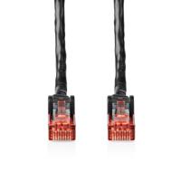 CAT6-kabel | RJ45 (8P8C) Male | RJ45 (8P8C) Male | UTP | 20.0 m | Rond | PVC | Zwart | Polybag - thumbnail