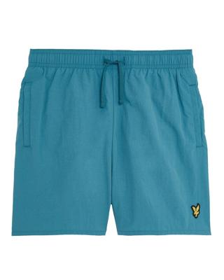 Lyle & Scott zomer zwembroek jongens - Storm blauw