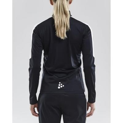 Craft 1905625 Progress Halfzip Tee LS W - Black/White - L