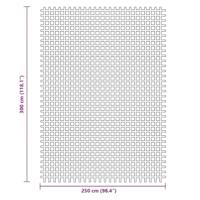 VidaXL Tenttapijt 3x2,5 m antracietkleurig - thumbnail