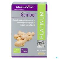 Mannavital Gember Platinum V-caps 90 - thumbnail