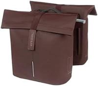 Basil B.V. Dubbele fietstas basil city mik 28-32 liter 12 x 30 x 33 cm - roasted brown - thumbnail