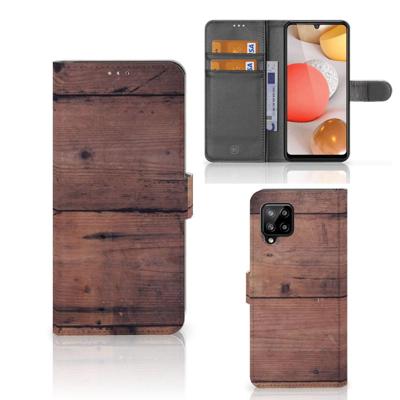 Samsung Galaxy A42 5G | Book Style Case | Old Wood Samsung Galaxy A42 5G | Book Style Case | Old Wood