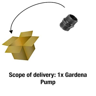 Gardena Aansluitstuk voor pompen met 33,3 mm (G 1)/33,3 mm (G 1) draad - 1745-20 - 1745-20 - thumbnail